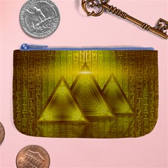 Hieroglyphic Egypt Egyptian Large Coin Purse by Ravend