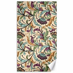 Wallpaper Floral Pattern Canvas 40  X 72 