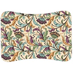 Wallpaper Floral Pattern Velour Seat Head Rest Cushion by Ravend