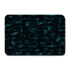 Music Pattern Music Note Doodle Plate Mats by Ravend