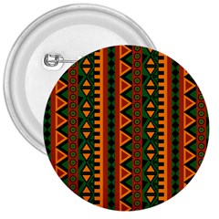 African Pattern Texture 3  Buttons by Ravend