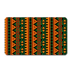 African Pattern Texture Magnet (rectangular) by Ravend