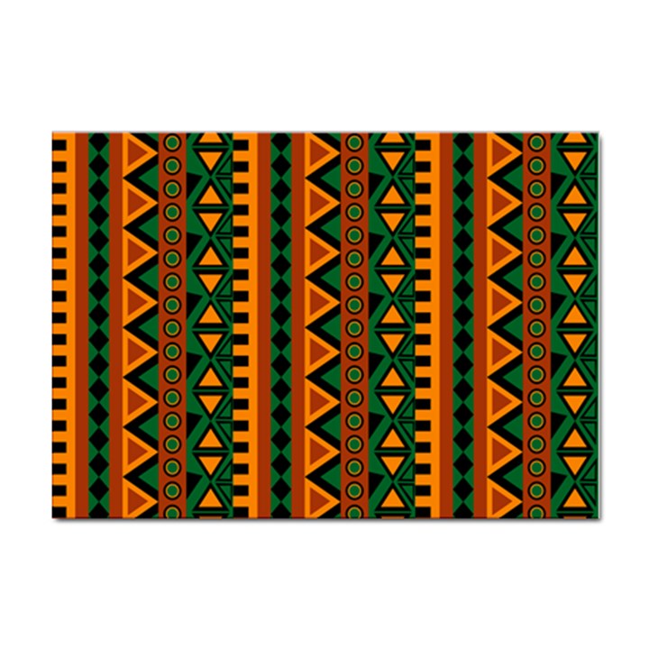 African Pattern Texture Sticker A4 (10 pack)