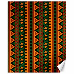 African Pattern Texture Canvas 16  X 20  by Ravend