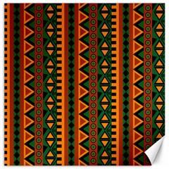 African Pattern Texture Canvas 20  X 20  by Ravend