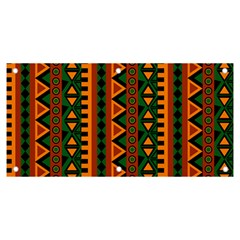 African Pattern Texture Banner And Sign 6  X 3  by Ravend