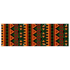 African Pattern Texture Banner And Sign 9  X 3  by Ravend