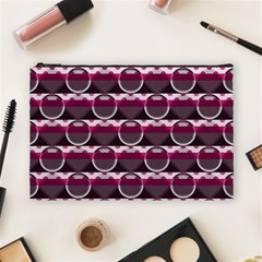 Background Geometric Pattern Orb Pattern Cosmetic Bag (large) by Ravend