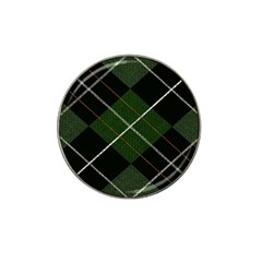 Modern Green Plaid Hat Clip Ball Marker by ConteMonfrey