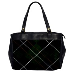 Modern Green Plaid Oversize Office Handbag by ConteMonfrey