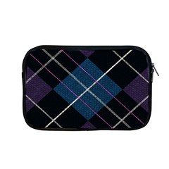 Modern Blue Plaid Apple Macbook Pro 13  Zipper Case by ConteMonfrey