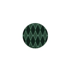 Dark Green Multi Colors Plaid  1  Mini Magnets by ConteMonfrey