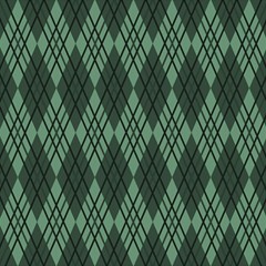 Dark Green Multi Colors Plaid  Play Mat (rectangle) by ConteMonfrey