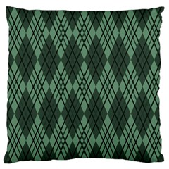 Dark Green Multi Colors Plaid  Standard Flano Cushion Case (two Sides) by ConteMonfrey