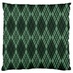 Dark Green Multi Colors Plaid  Standard Flano Cushion Case (Two Sides) Front