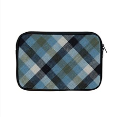 Black And Blue Iced Plaids  Apple Macbook Pro 15  Zipper Case by ConteMonfrey