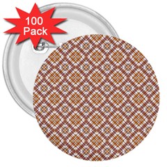 Portuguese Wall 3  Buttons (100 pack) 