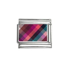 Multicolor Plaids Italian Charm (9mm) by ConteMonfrey