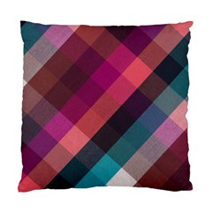 Multicolor Plaids Standard Cushion Case (two Sides) by ConteMonfrey