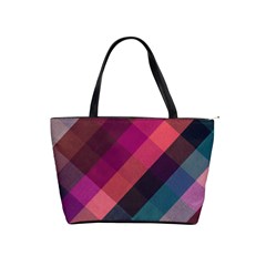 Multicolor Plaids Classic Shoulder Handbag by ConteMonfrey