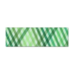 Menta Plaids Sticker Bumper (10 Pack) by ConteMonfrey