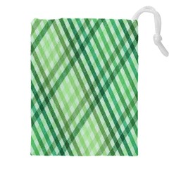 Menta Plaids Drawstring Pouch (4xl) by ConteMonfrey