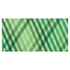 Menta Plaids Banner And Sign 6  X 3  by ConteMonfrey