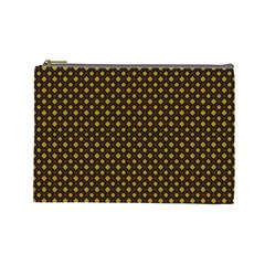 Small Golden Plaids Cosmetic Bag (large) by ConteMonfrey