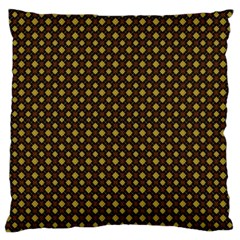 Small Golden Plaids Large Cushion Case (one Side) by ConteMonfrey