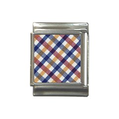 Hot Colors Plaid  Italian Charm (13mm) by ConteMonfrey