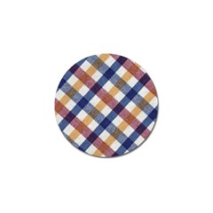 Hot Colors Plaid  Golf Ball Marker (4 Pack) by ConteMonfrey