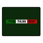 Strong Italian energy Fleece Blanket (Small) 50 x40  Blanket Front