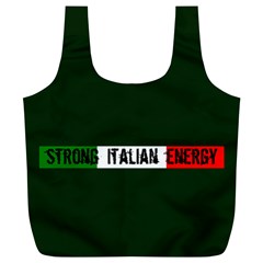 Strong Italian Energy Full Print Recycle Bag (xl) by ConteMonfrey