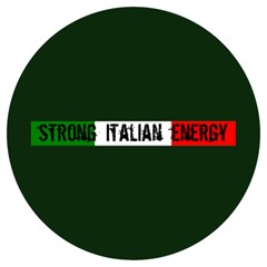 Strong Italian Energy Round Trivet