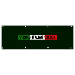 Strong Italian Energy Banner And Sign 9  X 3  by ConteMonfrey