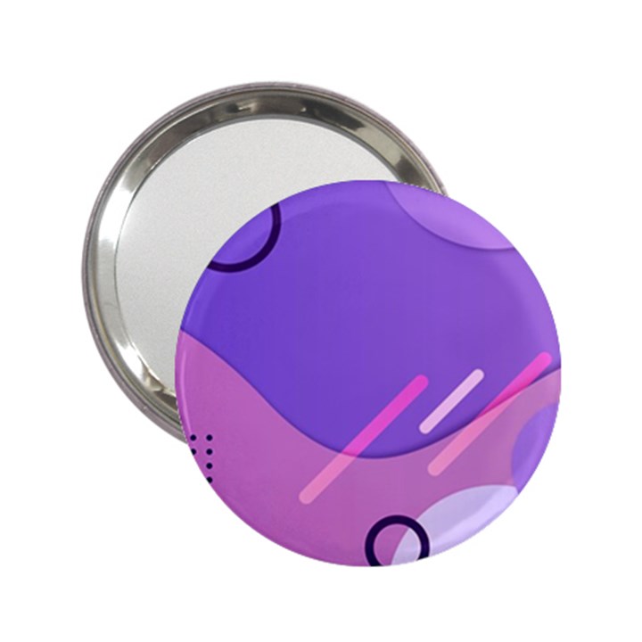 Colorful-abstract-wallpaper-theme 2.25  Handbag Mirrors