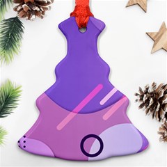 Colorful-abstract-wallpaper-theme Ornament (christmas Tree) 