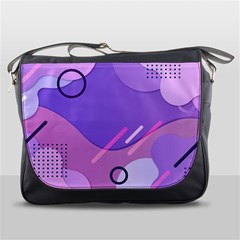 Colorful-abstract-wallpaper-theme Messenger Bag by Wegoenart