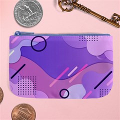 Colorful-abstract-wallpaper-theme Large Coin Purse by Wegoenart