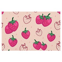 Seamless-strawberry-fruit-pattern-background Banner And Sign 6  X 4 