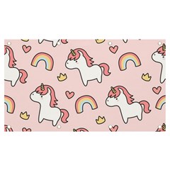 Cute-unicorn-rainbow-seamless-pattern-background Banner And Sign 7  X 4 