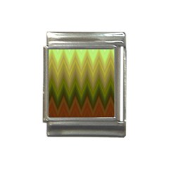 Zig Zag Chevron Classic Pattern Italian Charm (13mm)