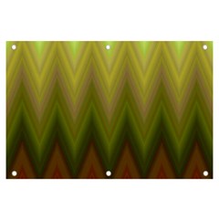 Zig Zag Chevron Classic Pattern Banner And Sign 6  X 4  by Celenk