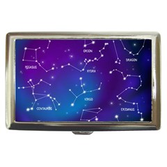 Realistic Night Sky With Constellation Cigarette Money Case