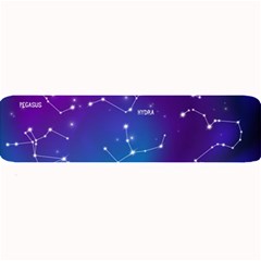 Realistic Night Sky With Constellation Large Bar Mat