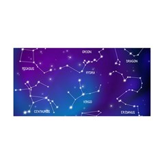 Realistic Night Sky With Constellation Yoga Headband by Wegoenart