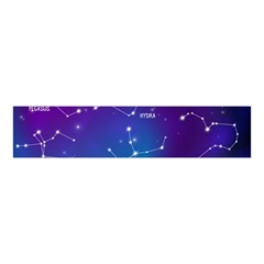 Realistic Night Sky With Constellation Velvet Scrunchie by Wegoenart