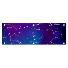 Realistic Night Sky With Constellation Banner And Sign 6  X 2  by Wegoenart