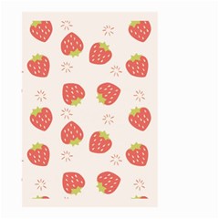 Strawberries Pattern Design Small Garden Flag (two Sides) by Wegoenart