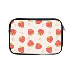 Strawberries Pattern Design Apple Ipad Mini Zipper Cases by Wegoenart